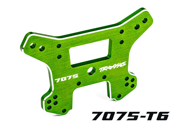 TRA9639G 9639G Aluminum Front Shock Tower, Green
