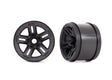 TRA9671 9671 Sledge 3.8" 5-Spoke Front/Rear Wheels, Black
