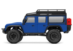 Traxxas 97054-1-BLUE TRX-4M Land Rover Defender 1/18 4WD Crawler, Blue
