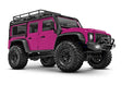 TRA97054-1-PINK 97054-1-PINK TRX-4M Land Rover Defender 1/18 4X4 Crawler RTR, Tan