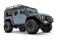 TRA97054-1-XBLU 97054-1-XBLU TRX-4M Land Rover Defender 1/18 4X4 Crawler RTR, Lt Blue