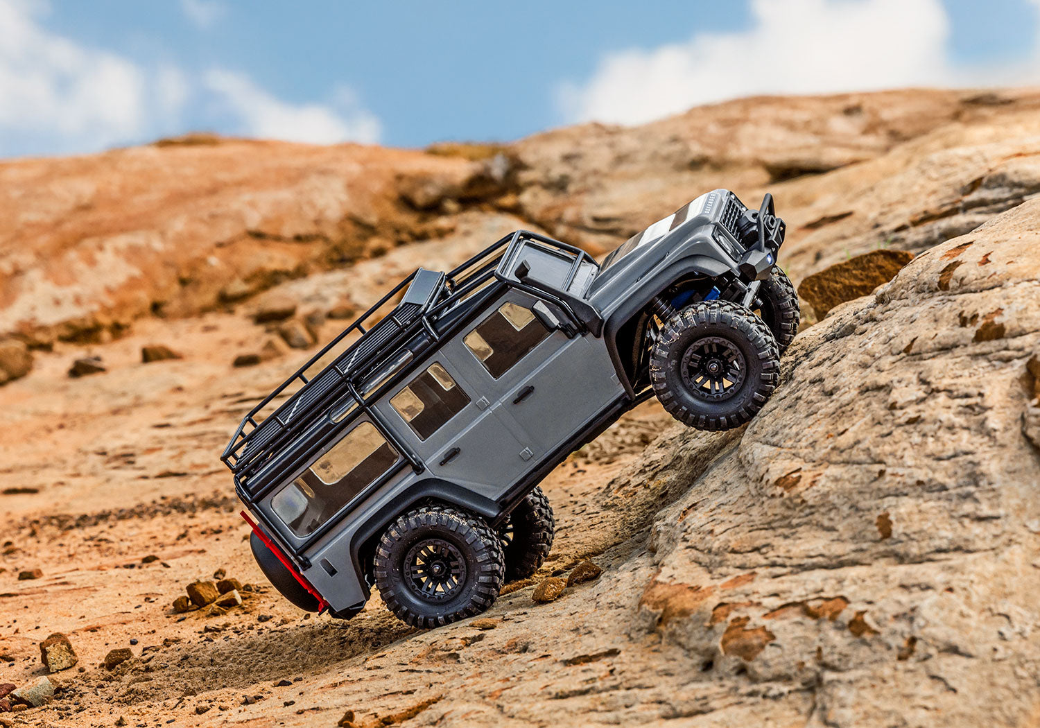 TRX-4M Land Rover Defender 1/18 4X4 Crawler RTR, Lt Blue – Dollar