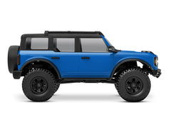Traxxas 97074-1-BLUE TRX-4M Ford Bronco 1/18 4WD Crawler RTR, Blue