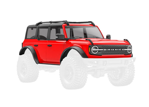 Traxxas 9711-RED Complete Ford Bronco Body, Red