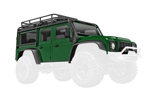 Traxxas 9712-GRN Land Rover & Defender Body, Green