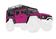 TRA9712-PINK 9712-PINK TRX-4M Land Rover Defender Assembled Body, Pink