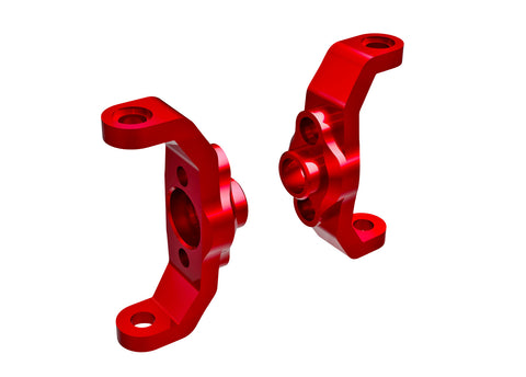 Traxxas 9733 Left & Right Caster Block, Red