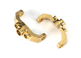 TRA9733 9733 Left & Right Caster Block, Brass