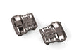 TRA9738-BLKCR 9738-BLKCR Front/Rear Axle Covers, Black Chrome