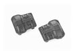 TRA9738-GRAY 9738-GRAY Front/Rear Axle Covers, Gray