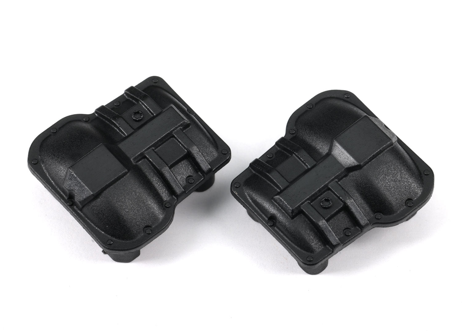 TRA9738 9738 Front/Rear Axle Covers, Black