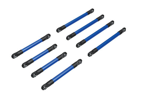 Traxxas 9749 Aluminum Suspension Link Set, Blue
