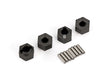 TRA9750 9750 7mm Hex Wheel Hubs w/ Axle Pins
