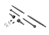 TRA9756 9756 Front & Rear Axle Shafts w/ Front Steel Stub Axles