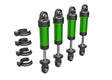 TRA9764-GRN 9764-GRN GTM Aluminum Shocks w/o Springs, Green