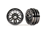 TRA9768-BLKCR 9768 1.0" Wheels, Black Chrome
