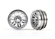 TRA9768-SATIN 9768-SATIN 1.0" Wheels, Satin Chrome