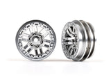 TRA9768-SATIN 9768-SATIN 1.0" Wheels, Satin Chrome