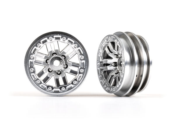 TRA9768-SATIN 9768-SATIN 1.0" Wheels, Satin Chrome
