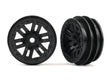 TRA9768 9768 1.0" Wheels, Black