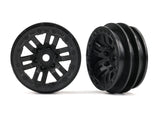 TRA9768 9768 1.0" Wheels, Black