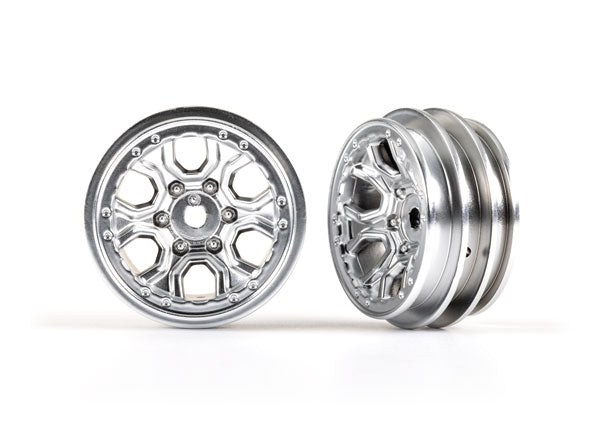 TRA9770-SATIN 9770-SATIN 1.0" Wheels, Satin Chrome