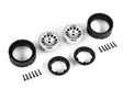 TRA9781-SATIN 9781-SATIN 1.0" Wheels w/ 105 Beadlock, Satin Chrome