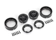 TRA9781 9781 1.0" Wheels w/ 105 Beadlock, Black