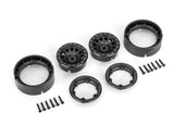 TRA9781 9781 1.0" Wheels w/ 105 Beadlock, Black