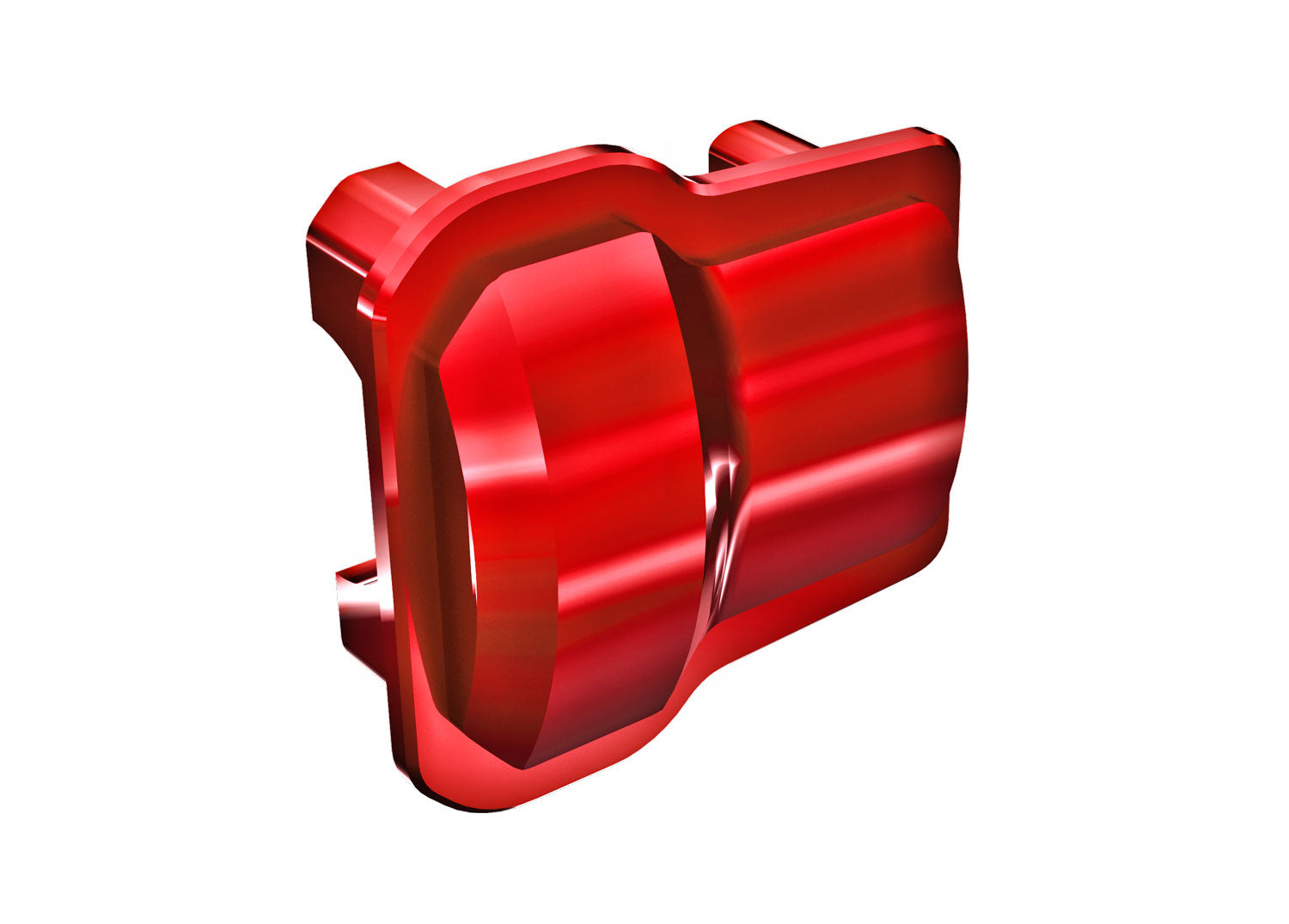TRA9787-RED 9787-RED Aluminum Axle Cover, Red