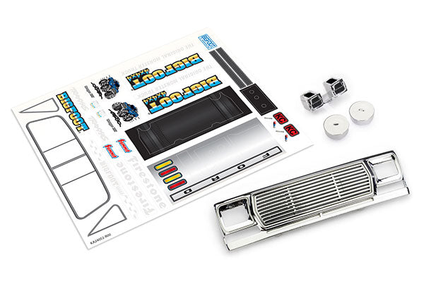 TRA9844X 9844X TRX-4MT Bigfoot No. 1 Body Conversion Kit