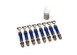 TRA9864-BLUE 9864-BLUE TRX-4MT GTM Aluminum Shocks, Blue (8)