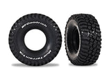 TRA9868 9868 BFGoodrich Mud-Terrain T/A KM3 2.4x1.0" Tires (2)