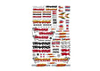 TRA9950 9950 Official Team Racing Decal Set