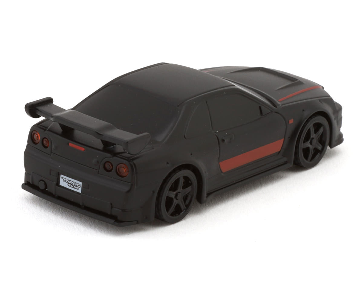 C74 1/76 2WD Micro On-Road Car RTR Combo, Black