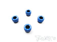 TWKTE-110BK TE-110BK Aluminum Body Height Adjuster (4), Black
