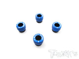 TWKTE-110BK TE-110BK Aluminum Body Height Adjuster (4), Black
