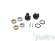 TWKTE-231-TC8-C TE-231-TC8-C Associated TC8 Wheel Hub Axle/Hex (2), +1.0mm