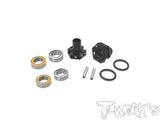 TWKTE-231-TC8 TE-231-TC8 Associated TC8 Wheel Hub Axle/Hex (2)