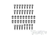 TWKTP-220-TC8 TP-220-TC8 Associated TC8 Titanium Ball Stud Set (42pc)