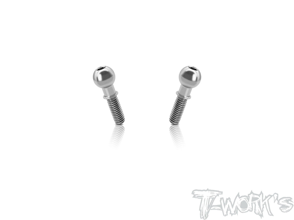TWKTP-AE-E TP-AE-E Associated TC8 Titanium Pillow Ball, 5.5x8mm (2)