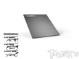 TWKTT-136-B TT-136-B Light Weight Honeycomb Aluminum Setup Board, 338x393x10mm
