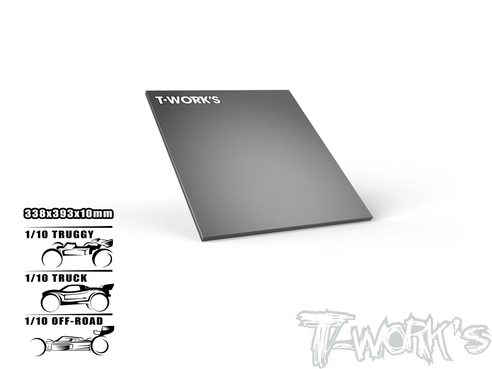 TWKTT-136-B TT-136-B Light Weight Honeycomb Aluminum Setup Board, 338x393x10mm