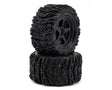 UPG-10004 UPG-10004 Low-Pro Belted Dirt Claw All-Terrain 2.8in Pre-Glued Tires, 5-Star Wheels (2)