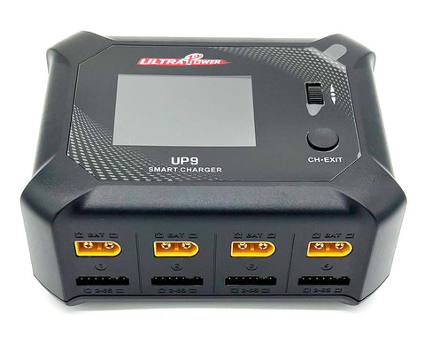 Ultra Power UP9 UP9 Smart Charger AC/DC, 4 Channel, 50W/5A