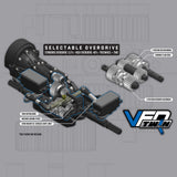 VS4-10 Phoenix Portal 1/10 4X4 Crawler RTR, Falken