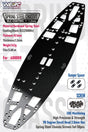 WEISCA800R SCA800R DLC Spring Steel Chassis, 1.2mm, A800R