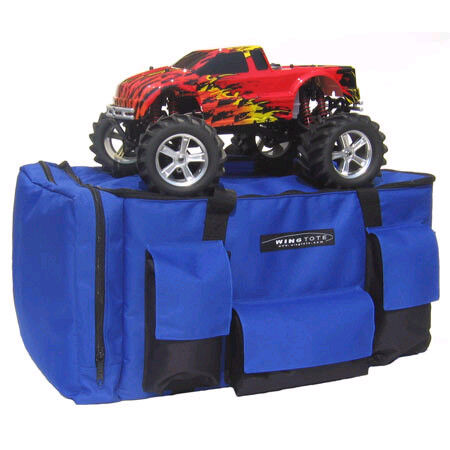 Wing Tote WGT401 1/8 Monster Truck Tote Bag, Blue