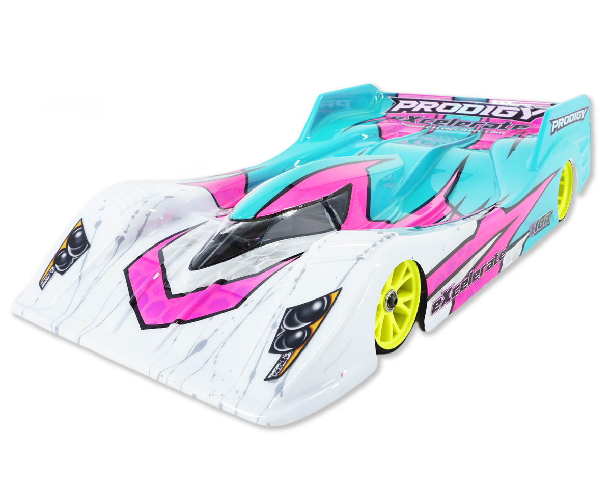 XCE-0515015LW XCE-0515.015.LW MACH HD 1/12 High Down Force Pan Car Body, .015, Clear