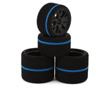 XCE-3015 XCE-3015 Excelerate Blue Spec Pre-Glued 1/12 Tires (4)